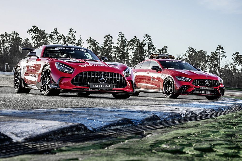 Mercedes zet brute nieuwe safety car in tijdens F1-seizoen 2022