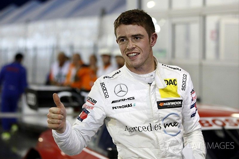 Pole sitter Paul Di Resta, Mercedes-AMG Team HWA