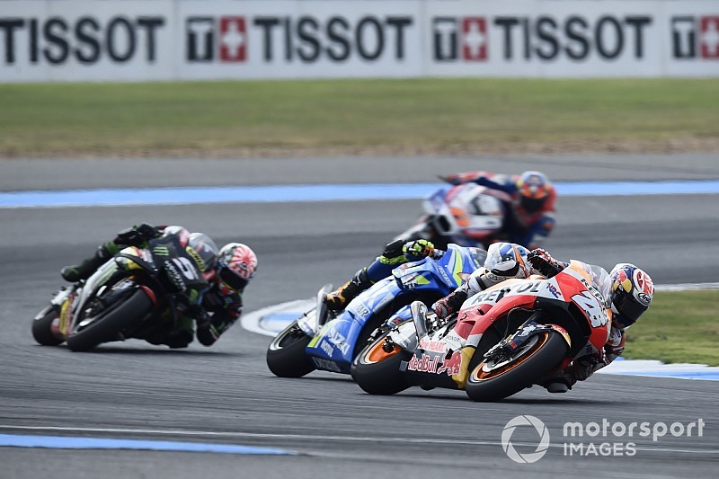 Pedrosa nach Sturz über Reifen verärgert: