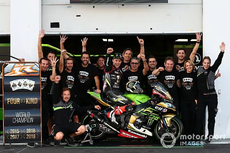 Jonathan Rea, Kawasaki Racing, his team