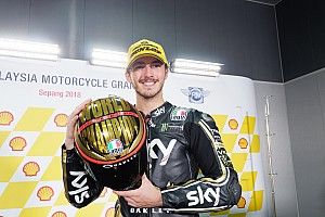 Luca Marini gana en Sepang y Bagnaia se convierte en campeón de Moto2