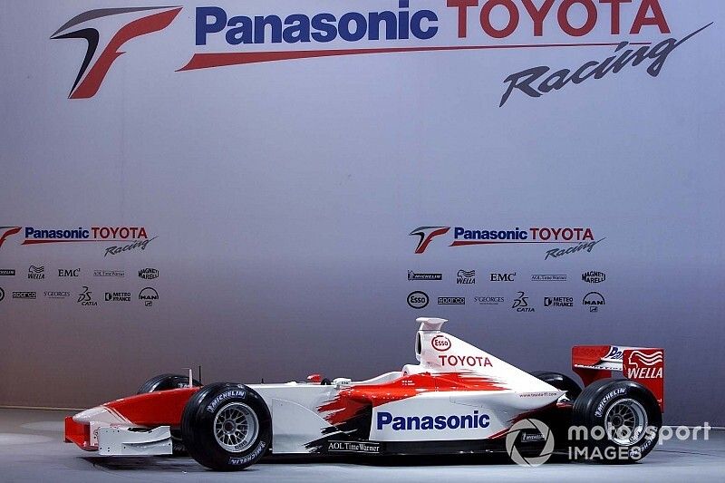 La presentación del estreno de Toyota en F1