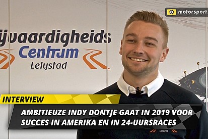 Indy Dontje jaagt in 2019 op Amerikaans succes en podia in 24-uursraces