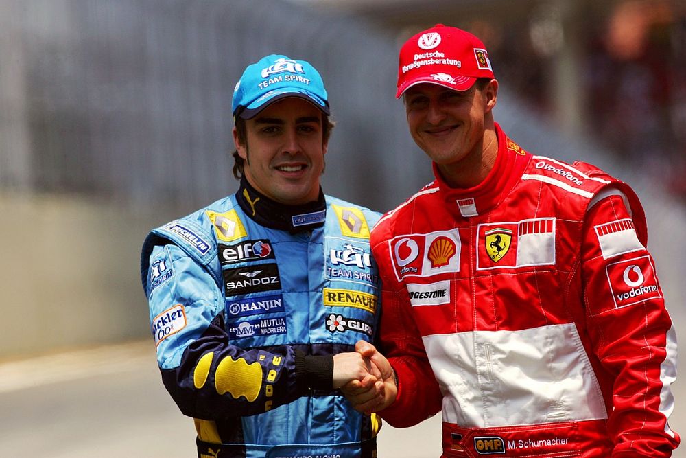 Fernando Alonso, Michael Schumacher