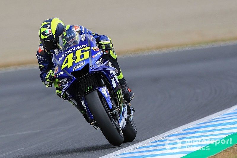 Valentino: "Non sono troppo veloce, ma almeno il passo è costante"