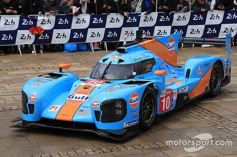 DragonSpeed met legendarische Gulf-livery aan de start in Le Mans