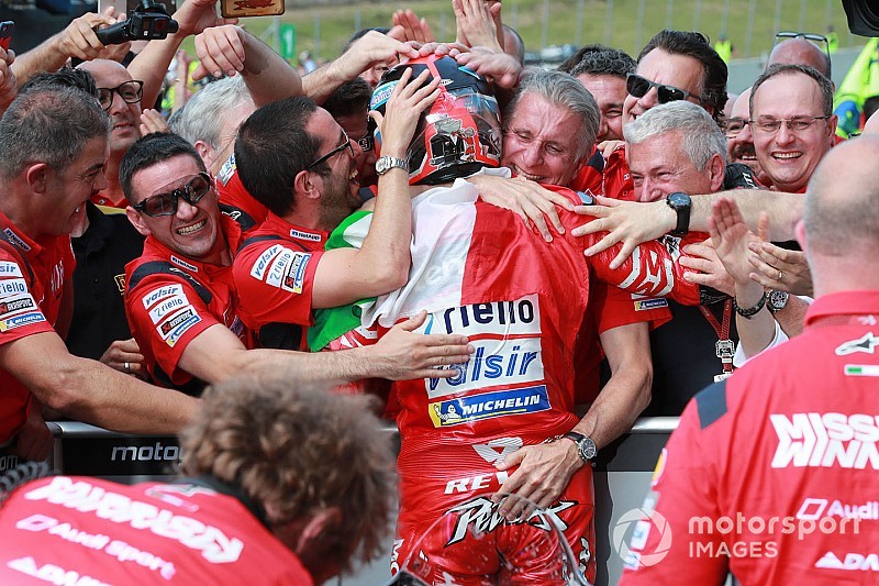 Petrucci: “Luca, il primo che ho abbracciato al Mugello”