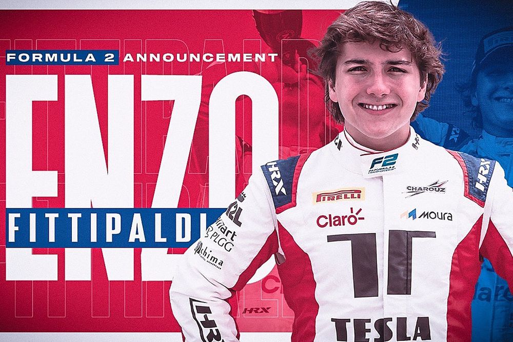 Enzo Fittipaldi, Charouz ile Formula 2'de yarışacak