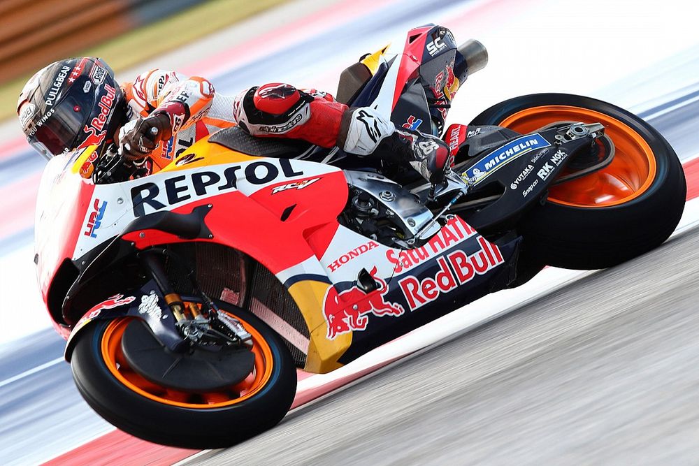 Hasil FP2 MotoGP Amerika: Marquez Tercepat di Trek Basah-Kering COTA
