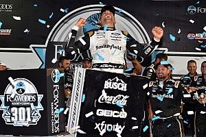 Almirola scores upset NASCAR Cup win in chaotic New Hampshire race