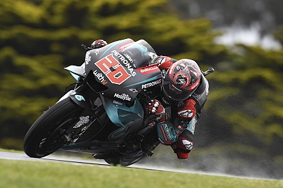 Quartararo spreekt van geluk na crash op Phillip Island