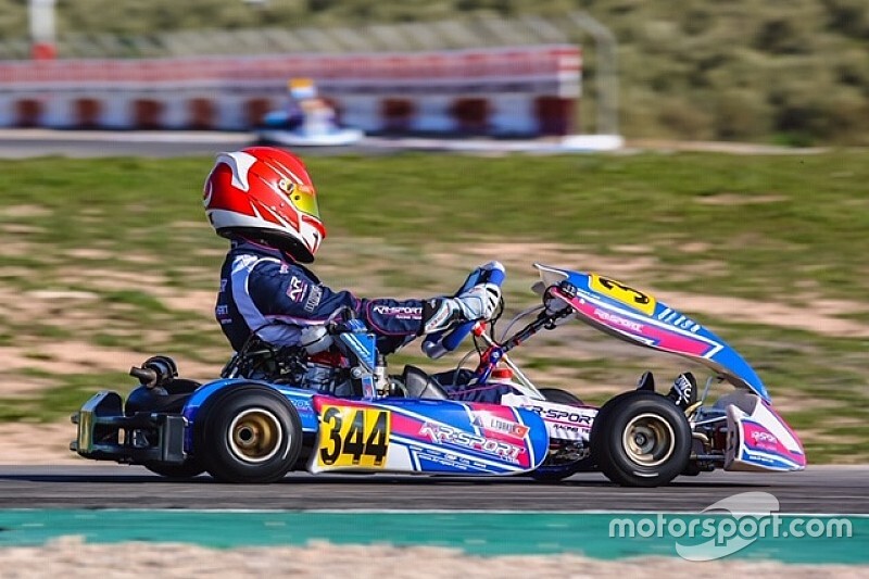 Türker, Rotax Winter Cup'ta hızını gösterdi
