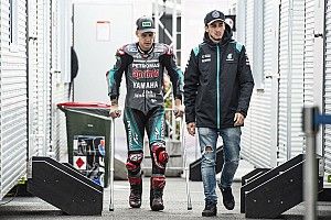 Quartararo prêt à tout donner malgré une cheville douloureuse