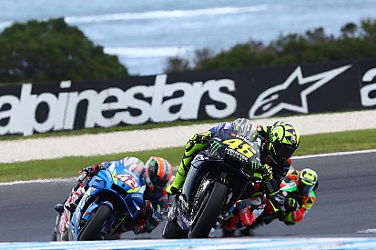Rossi "le plus lent de tout le groupe en ligne droite"