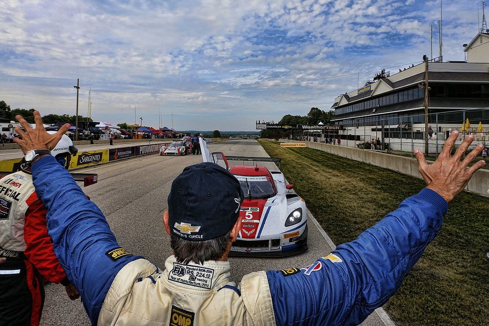 Race winners Joao Barbosa and Christian Fittipaldi