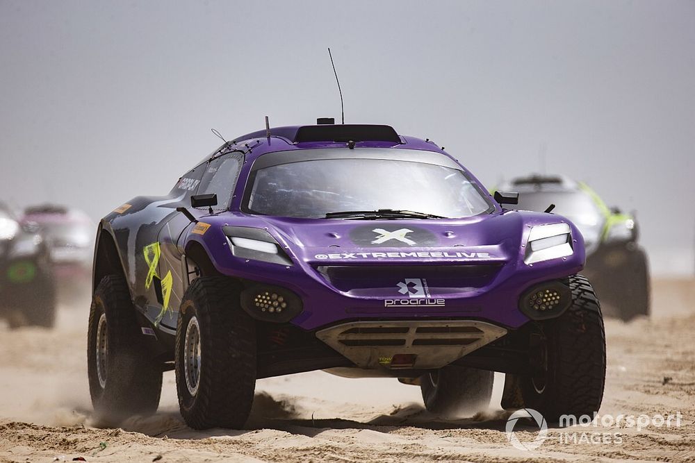 Loeb, Gutierrez top Senegal XE qualifying for Hamilton's X44 team