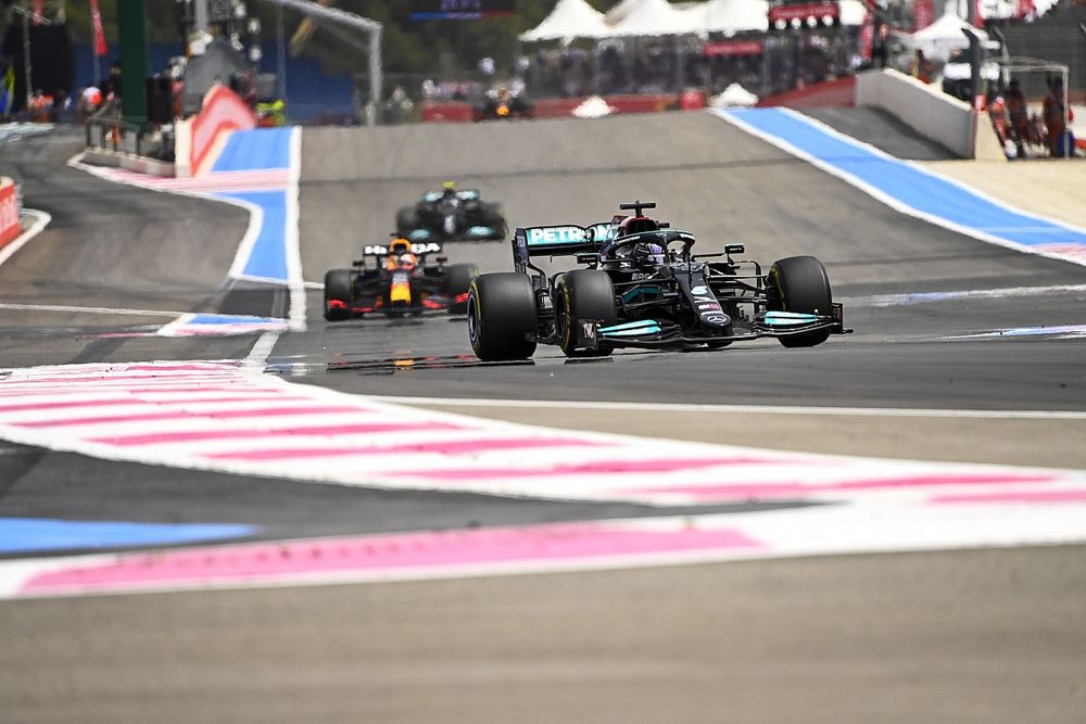 Hamilton : "Ma seule option était de rester en piste"