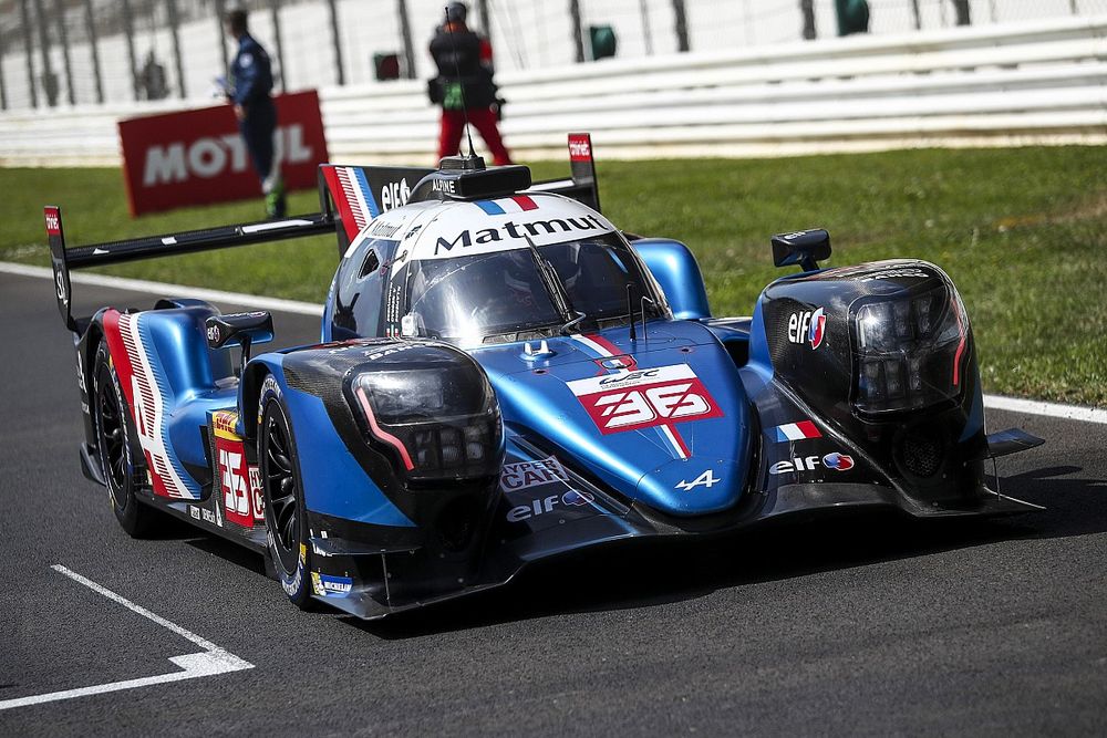 #36 Alpine Elf Matmut Alpine 480 Gibson: Andre Negrao, Nicolas Lapierre, Matthieu Vaxiviere 