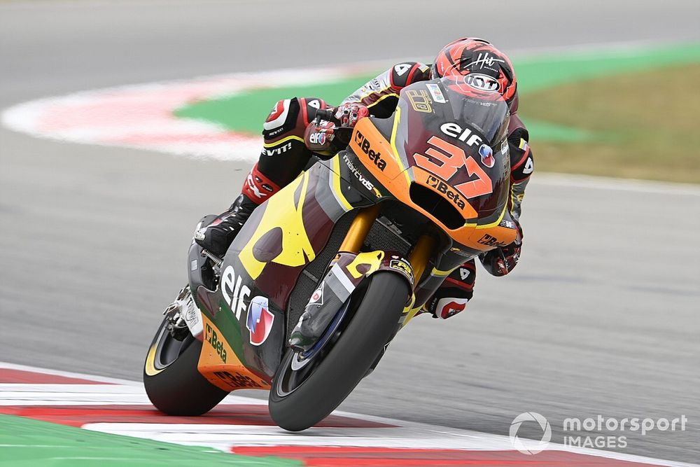 Moto2 Barselona 2. antrenman: Raul Fernandez, Gardner'in önünde lider
