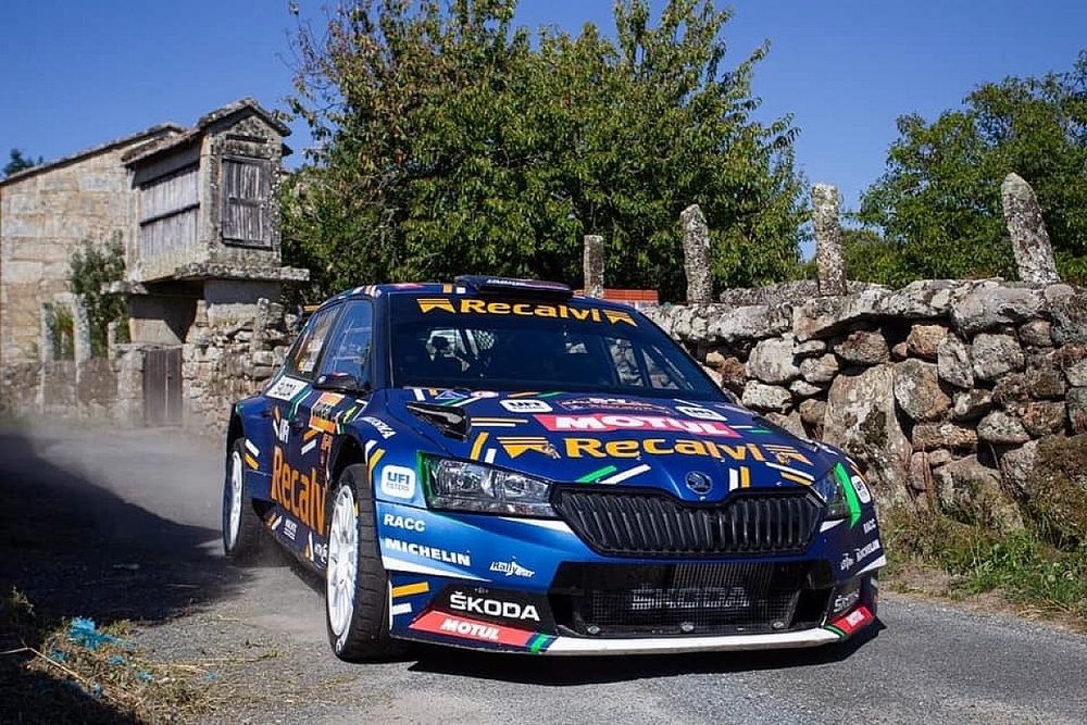 José Antonio Suárez, Alberto Iglesias, Skoda Fabia Rally2 evo