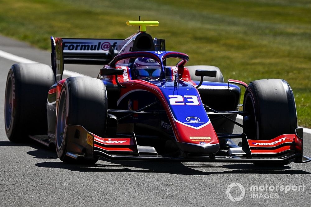Marino Sato avec AlphaTauri pour les tests d'Abu Dhabi