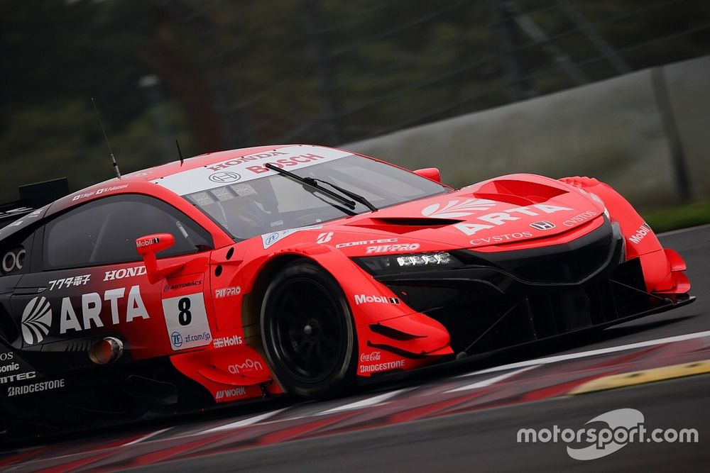 Fuji Super GT: ARTA leads Honda front row lockout