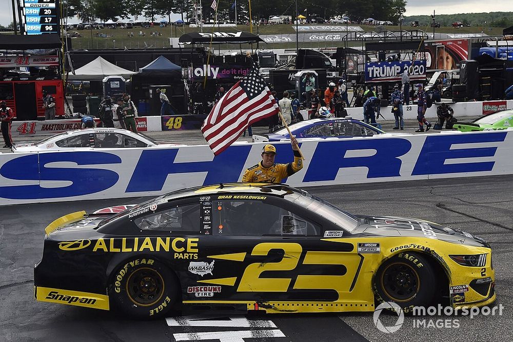 1. Brad Keselowski, Team Penske, Western Star/Alliance Parts Ford Mustang