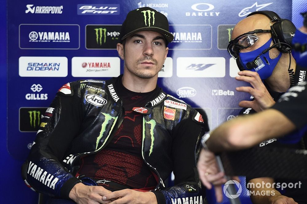 Les Yamaha officielles en difficulté, Viñales "perdu"