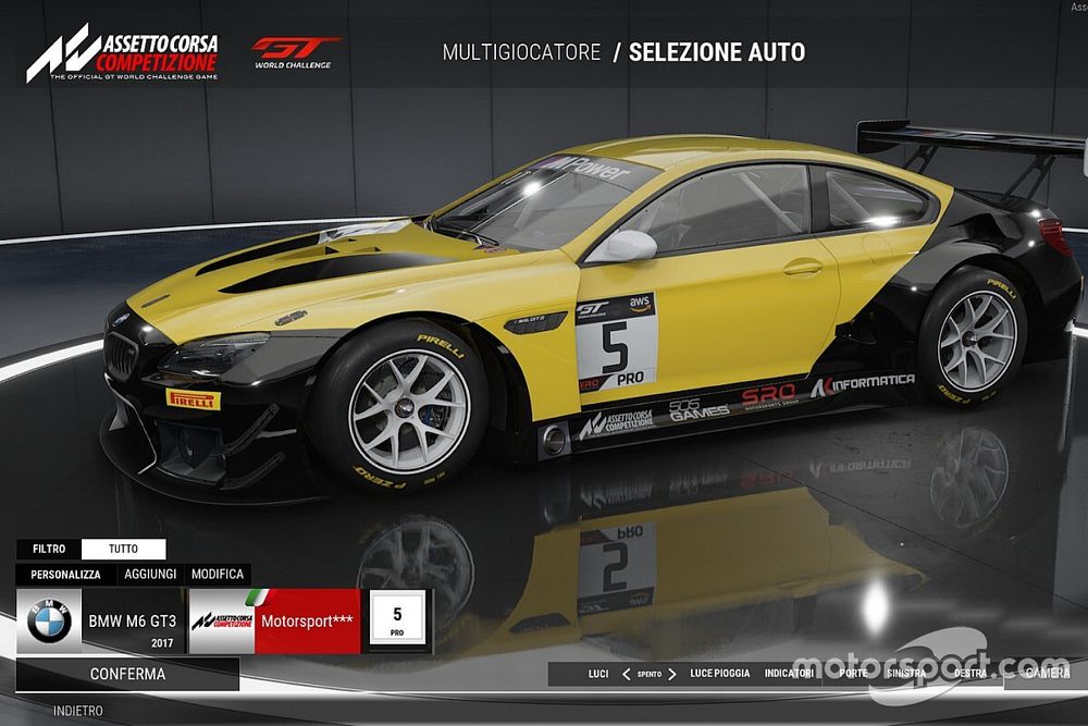 BMW Sim Media Challenge: Motorsport.com alla guida della M6 GT3