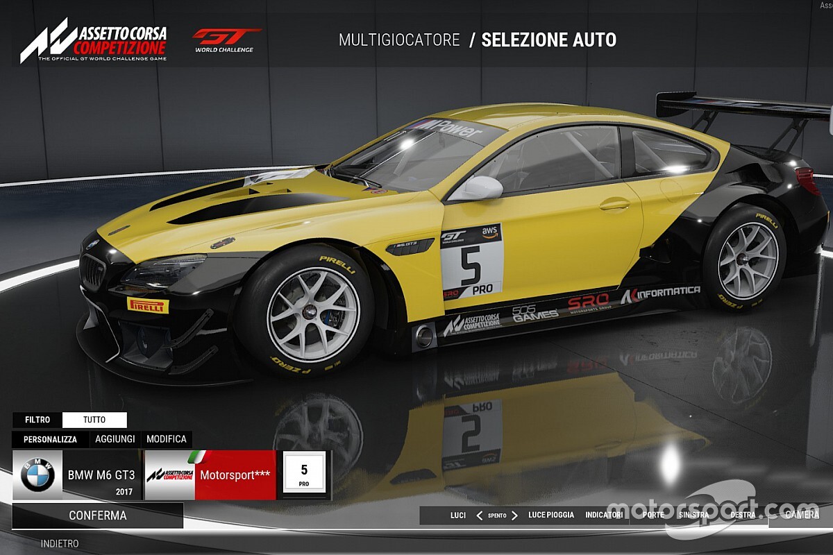 BMW Sim Media Challenge: Motorsport.com alla guida della M6 GT3