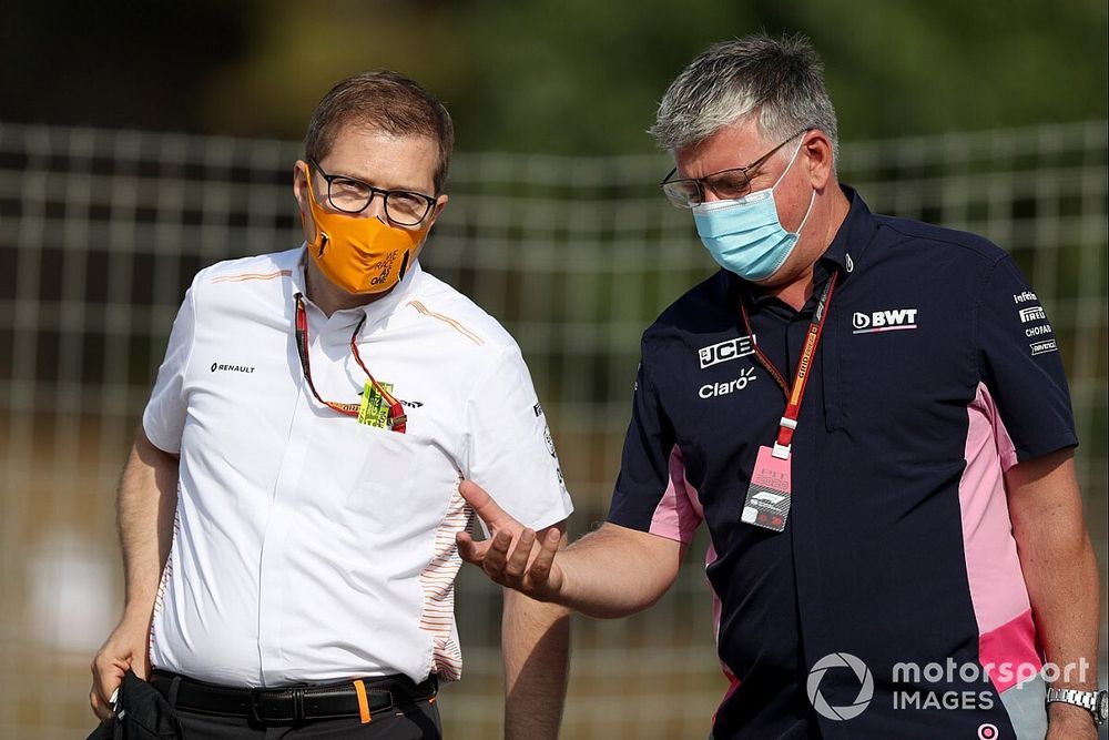 McLaren: "Yeni F1 pistlerinde test yapmak 'yanlış mesaj' vermemize neden olur"
