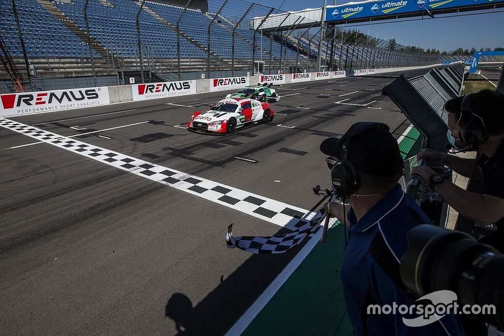 Audi stars reflect on closest finish in DTM's modern era