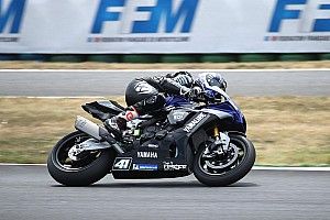 FSBK-FE : Premiers essais de l'année à Magny-Cours avec Jonas Folger