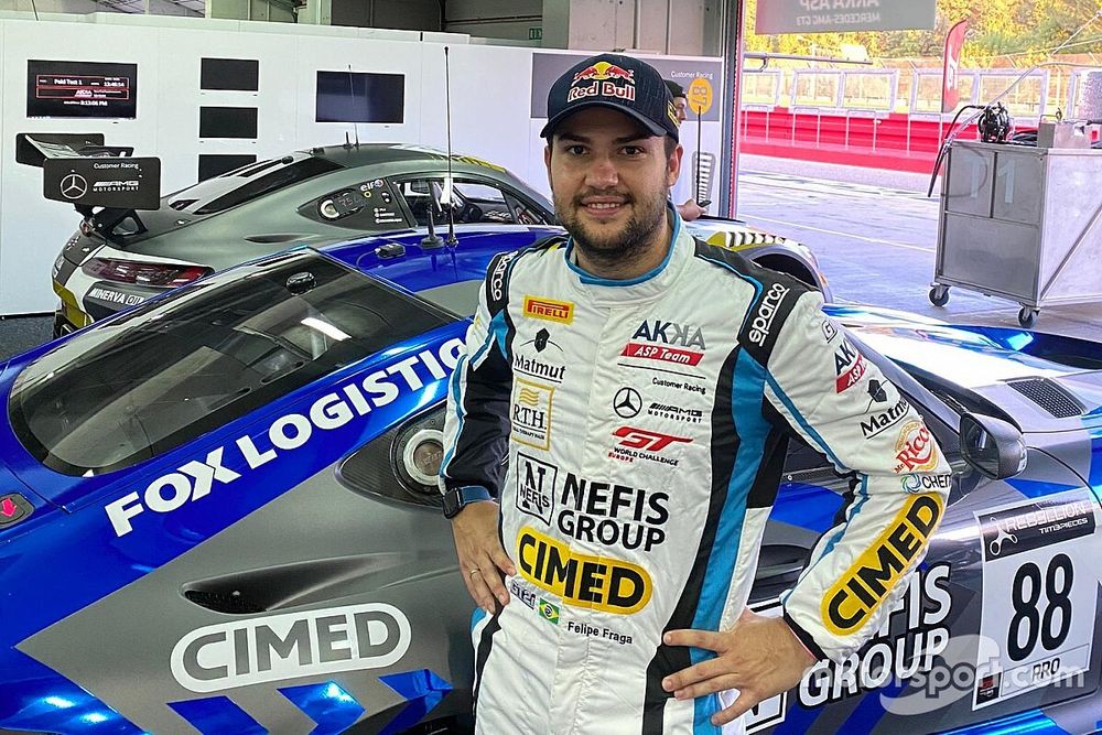 Felipe Fraga retorna à Europa e disputa abertura do GT World Challenge em Ímola