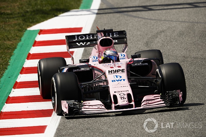 【F1】フォースインディア、カーナンバー見やすく変更したマシン披露
