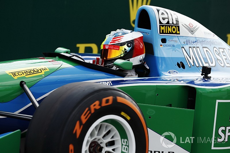 Mick Schumacher: "asombrado" por el Benetton de su padre