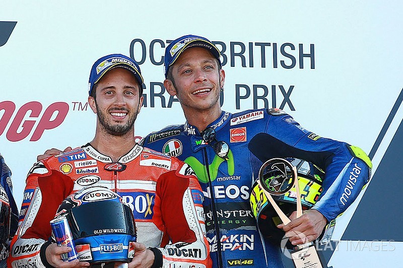 Dovizioso: "A Misano ho capito quanto sia difficile essere Valentino"