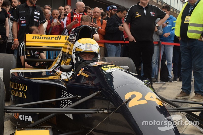 Sfeerimpressie Historic Minardi Day: Gian Carlo Minardi beleeft primeur