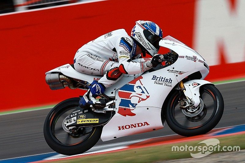 Pole-man McPhee op de afspraak in warm-up GP Argentinië