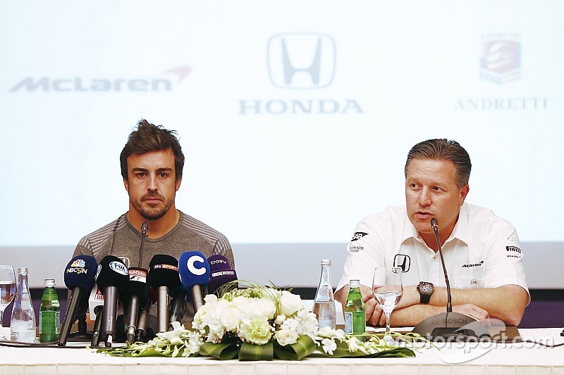 Alonso Indy 500 idea was originally a joke, says Brown