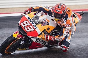 FP1 MotoGP Aragon: Marquez posisi teratas, Rossi ke-18