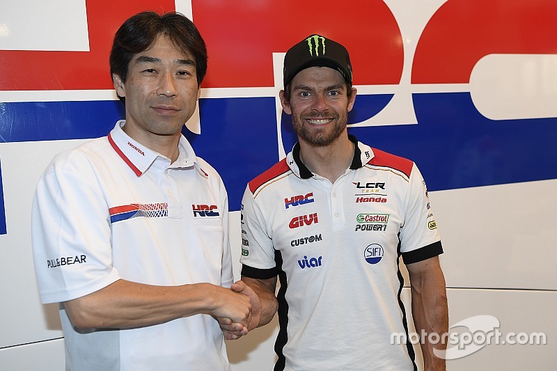 LCR anuncia el acuerdo por dos años entre Crutchlow y Honda