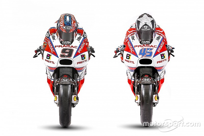 Livery anyar Pramac Racing masih didominasi merah putih