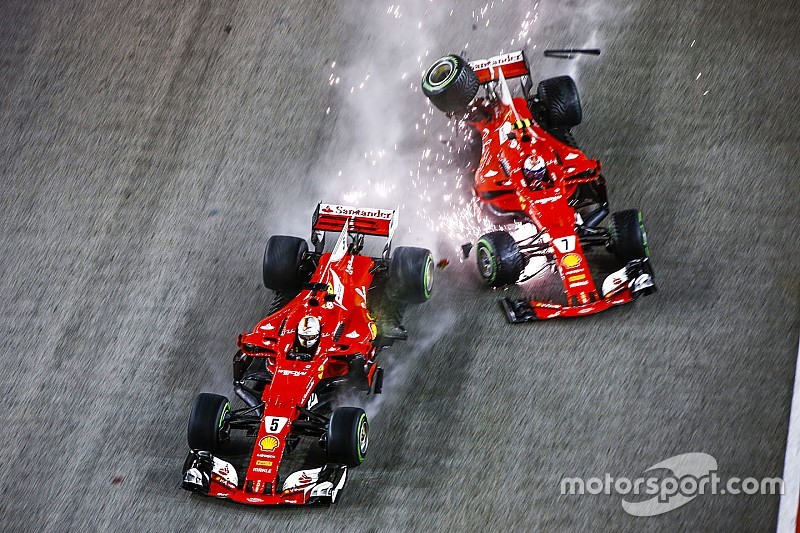 A bizonyos Szingapúri Nagydíj: Vettel-Räikkönen-Verstappen azonnal KO