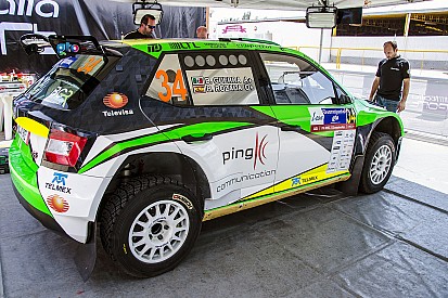 Benito Guerra al Rally di Germania con il team Motorsport Italia
