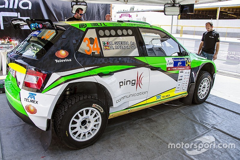 Benito Guerra al Rally di Germania con il team Motorsport Italia