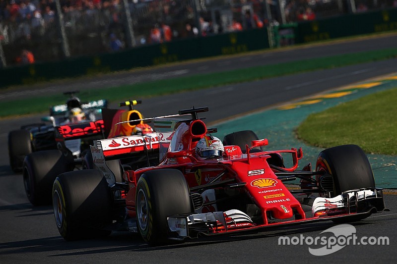 【F1】ベッテル、メルセデスを警戒。雨予報の中国GPは「予測不能」