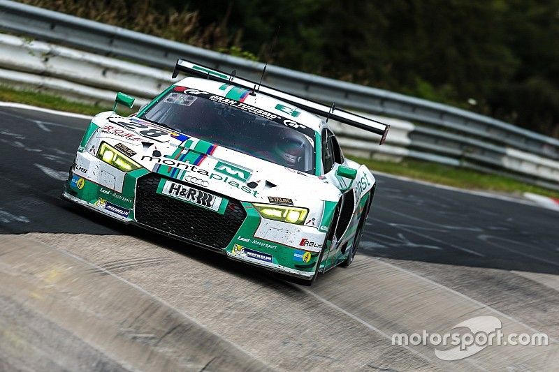 #28 Land Motorsport, Audi R8 LMS: Christopher Mies, Connor De Phillippi