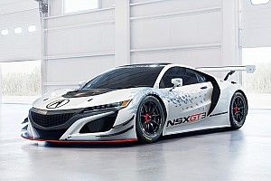 Acura NSX GT3 to make PWC test debut tomorrow