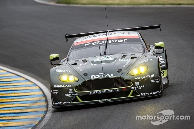 Young Driver AMR starts well prepared into 24 hours Le Man